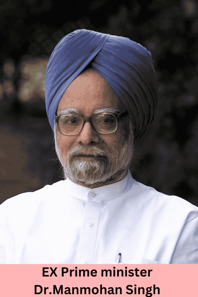 ಮಾಜಿ ಪ್ರಧಾನಿ ಡಾ. ಮನಮೋಹನ್‌ ಸಿಂಗ್‌